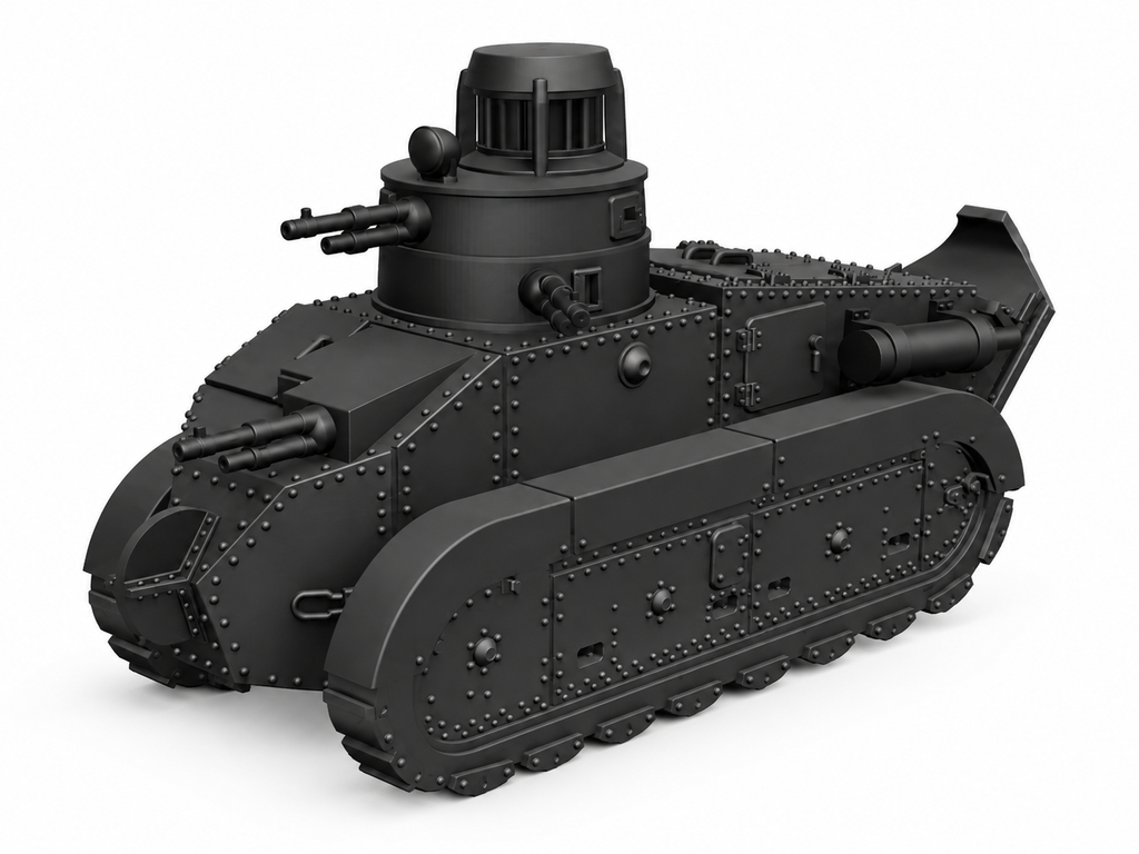 SSMODEL 1/72 1/144 Multi Scale Modelo Trubia Serie A Tank MODEL kit TSS0623