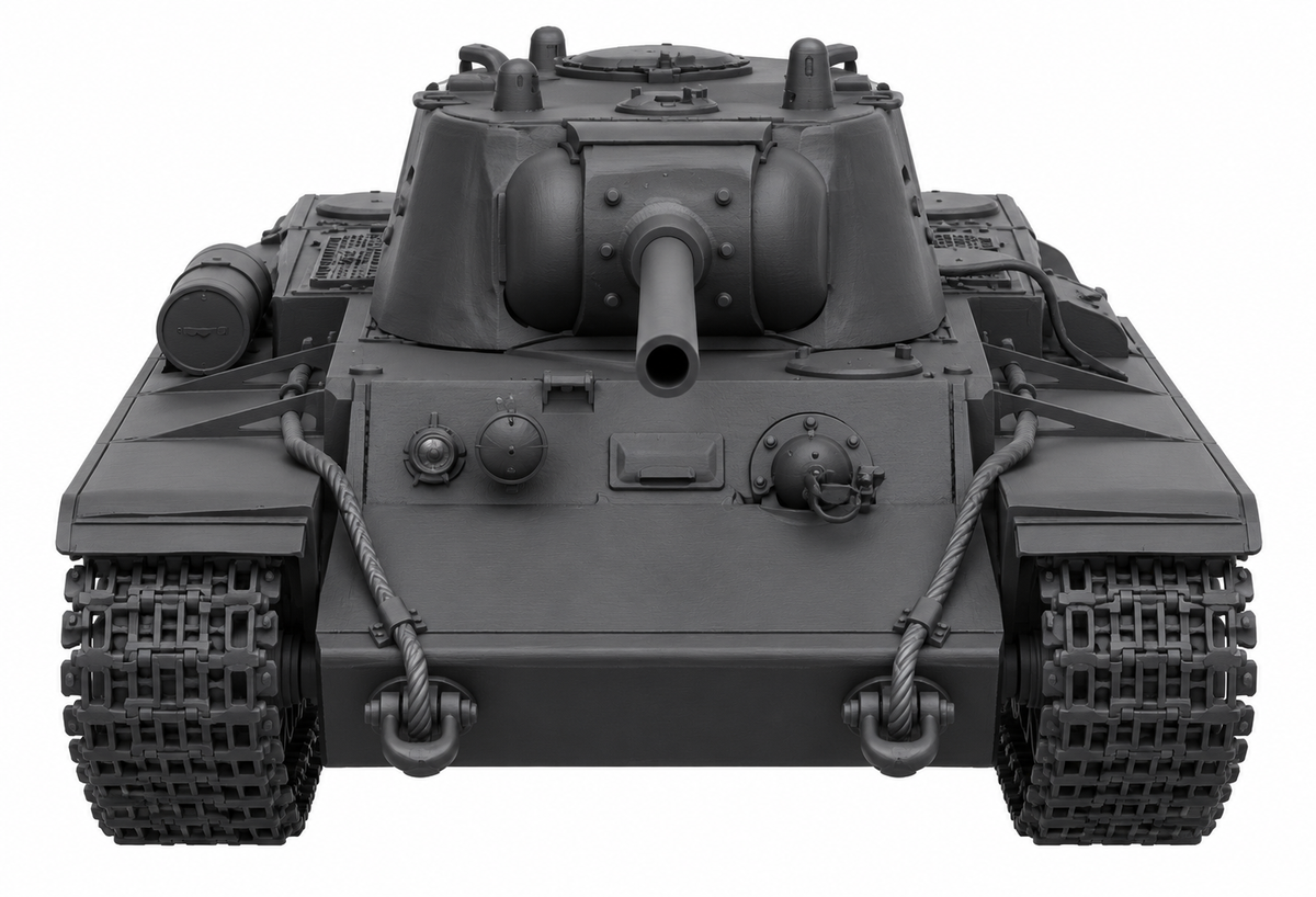 SSMODEL 1/72 1/144 Multi Scale KV-9 Soviet experimental heavy tank MODEL TSS0131 — scale model kit