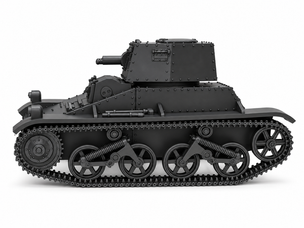 SSMODEL 1/72 1/144 Multi Scale Vickers Light Dutchman M1936 Tank MODEL TSS1190