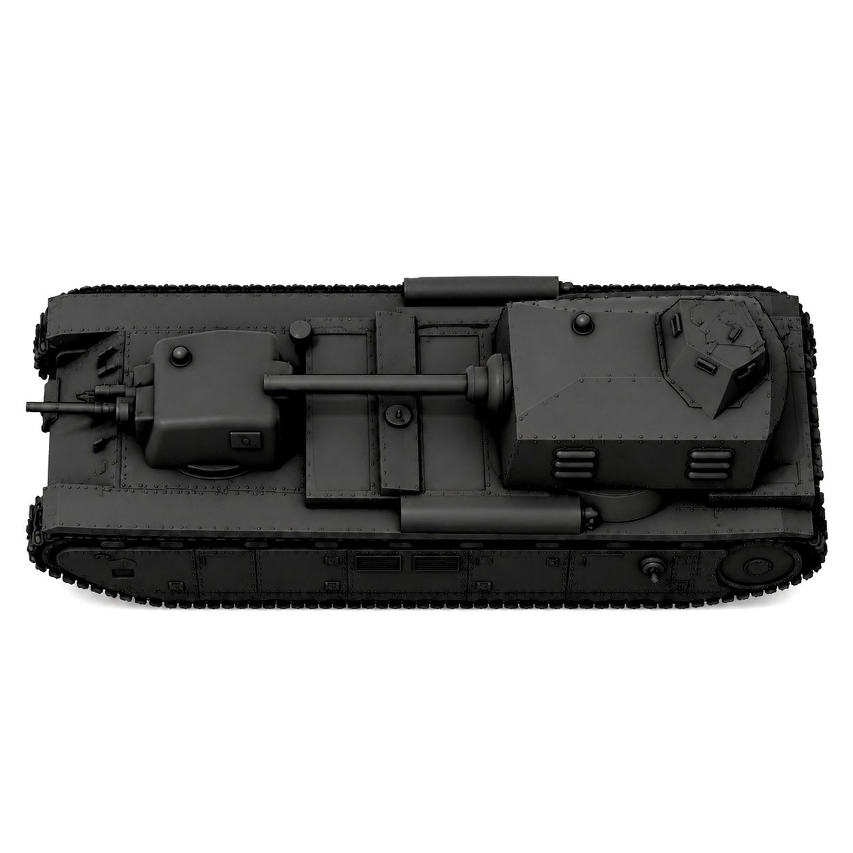 SSMODEL 1/72 1/144 Multi Scale FCM F1 Tank Resin MODEL KIT TSS0467 — detail view 4