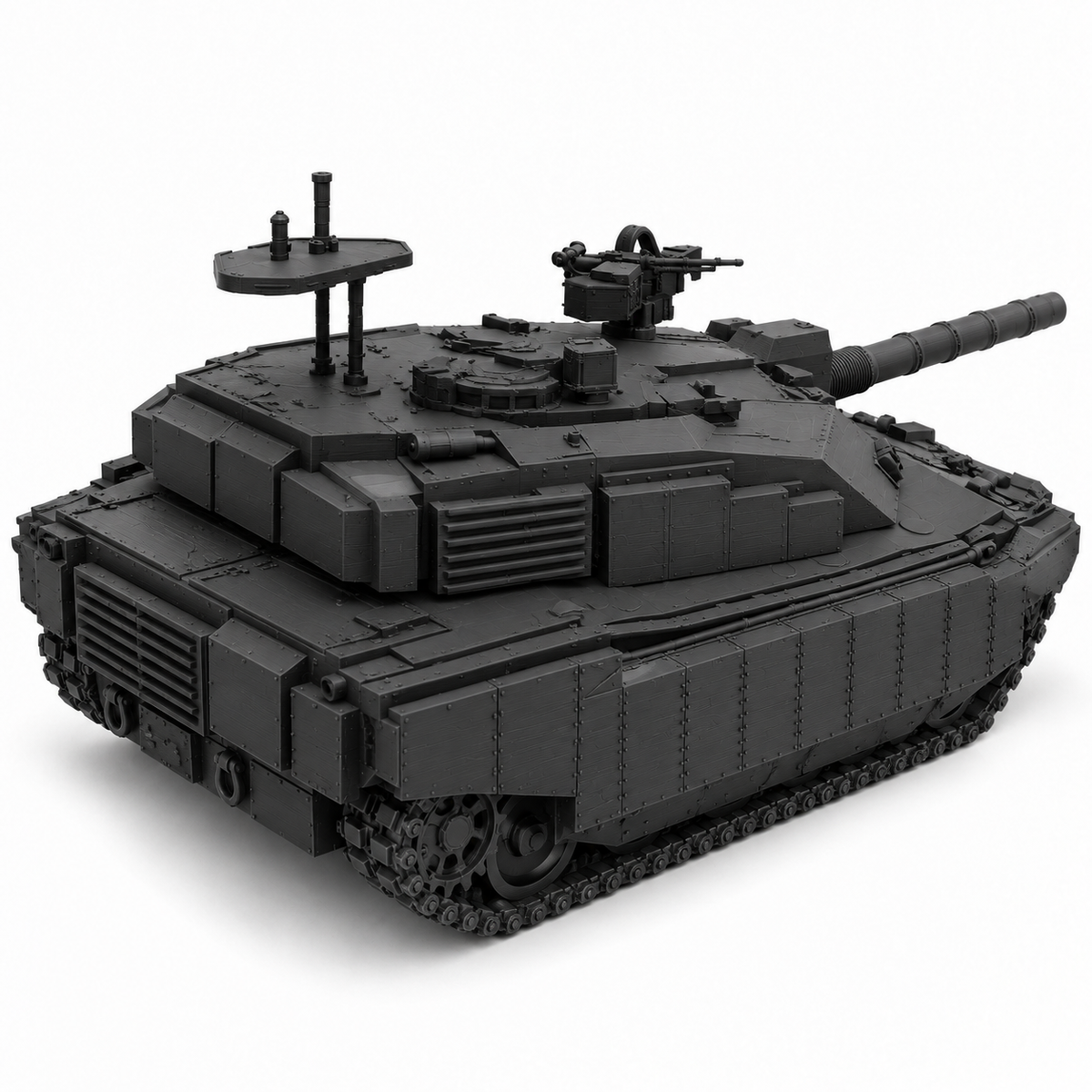 SSMODEL 1/72 1/144 Multi Scale Challenger 2 TES British modern MBT Model TSS0455 — detail view 4