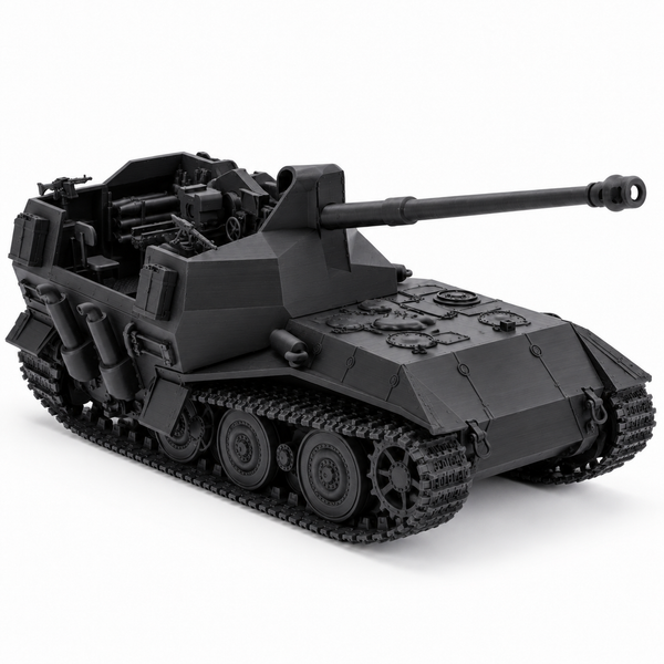 SSMODEL 1/72 1/144 WW2 German Waffentrager auf E100 Tank Resin Model Kit TSS1008