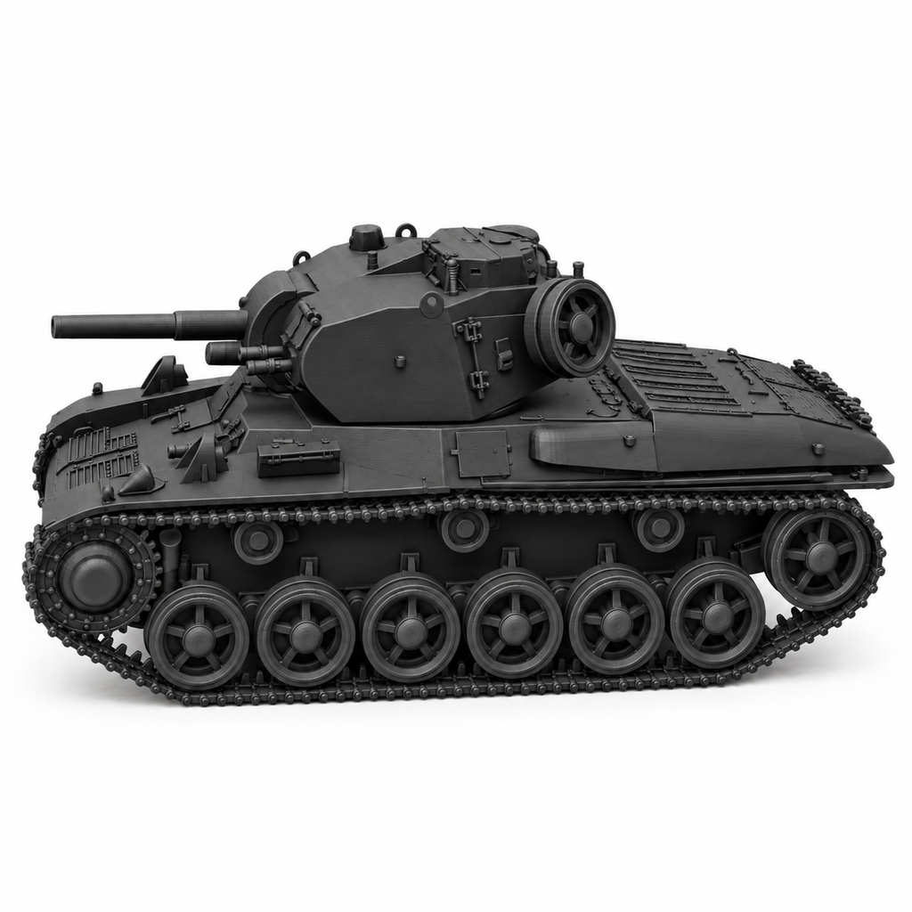SSMODEL 1/72 1/144 Stridsvagn m42 Strv m42 Swedish medium tank Model Kit TSS0270
