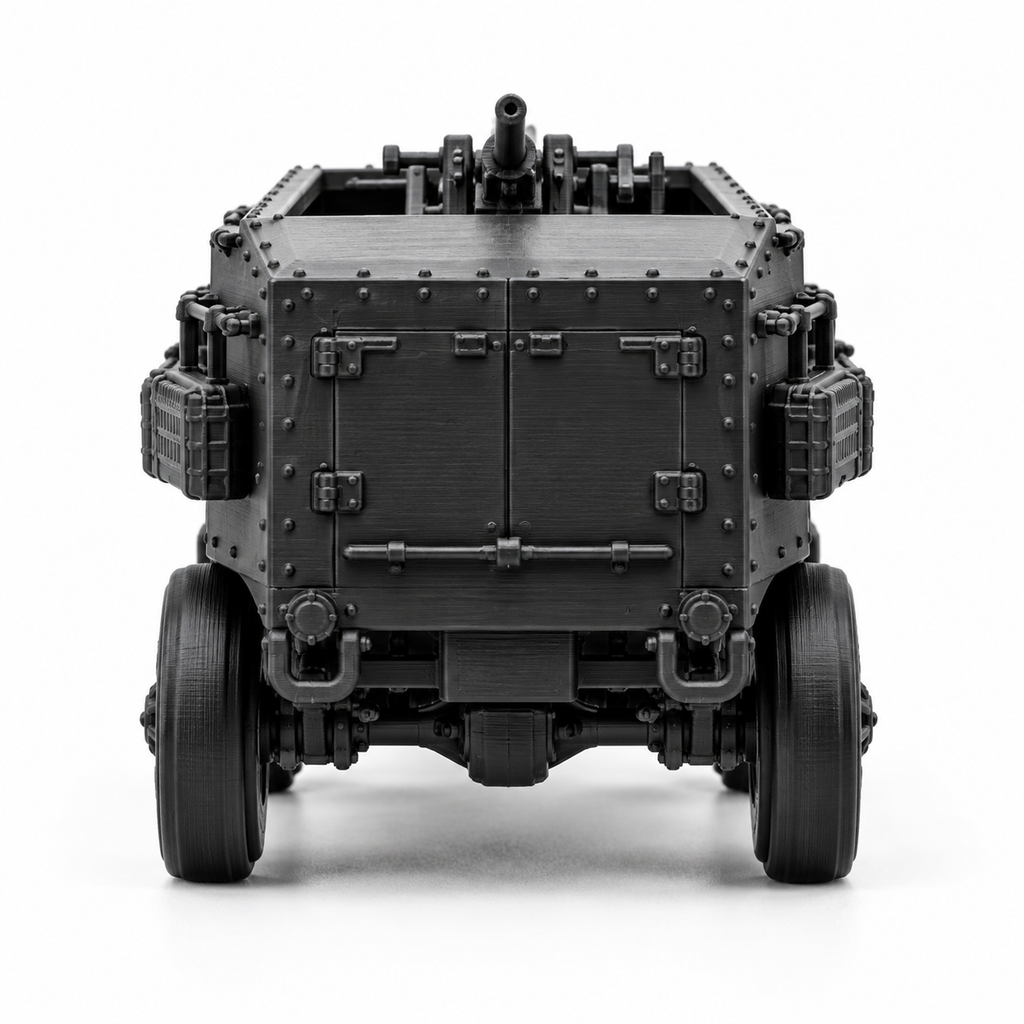 SSMODEL 1/72 1/144 Multi-Scale WW1 British Empire Armoured Car Model Kit TSS1202