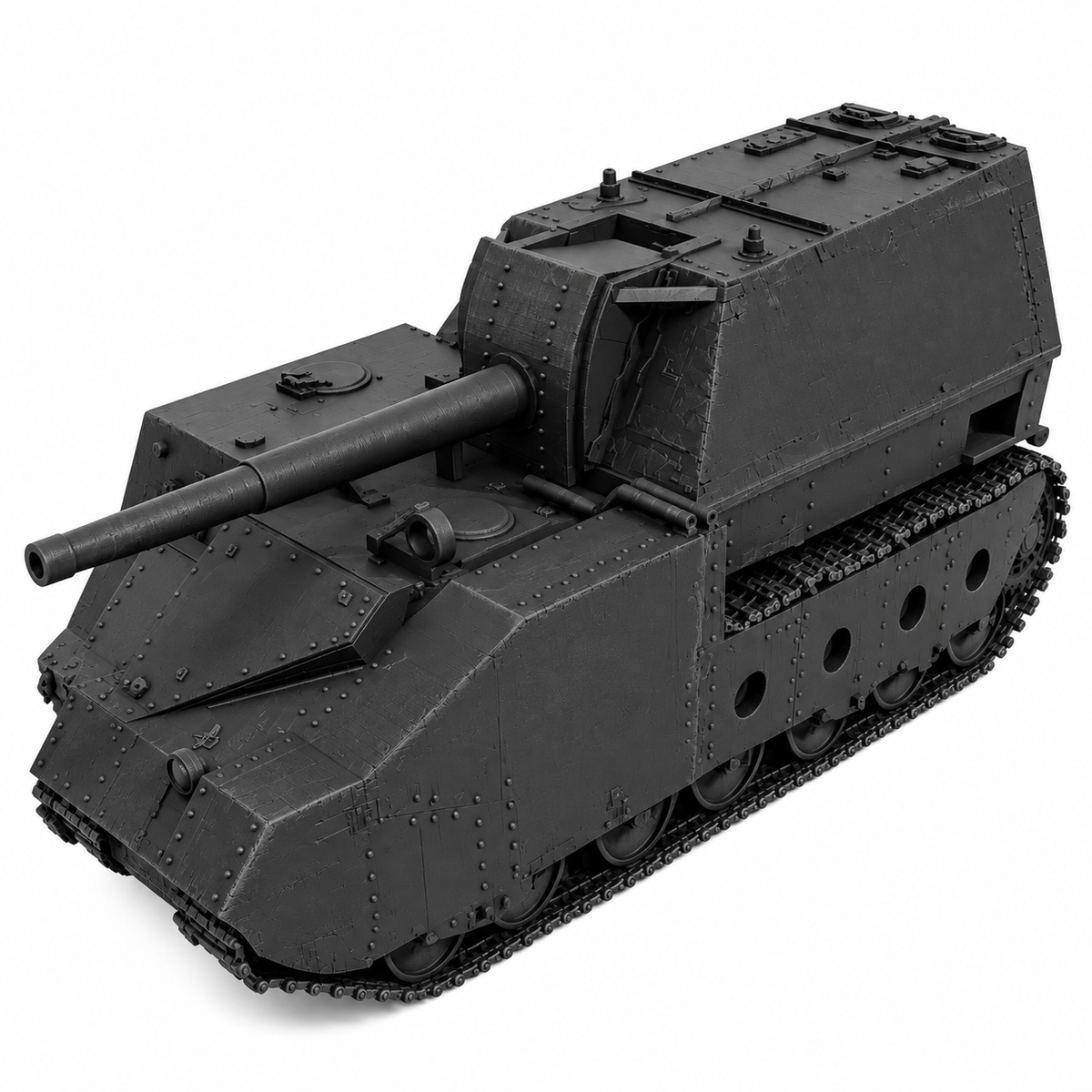 SSMODEL 1/72 1/144 Multi Scale SU-14-2 Tank Resin MODEL KIT TSS0518 — detail view 9