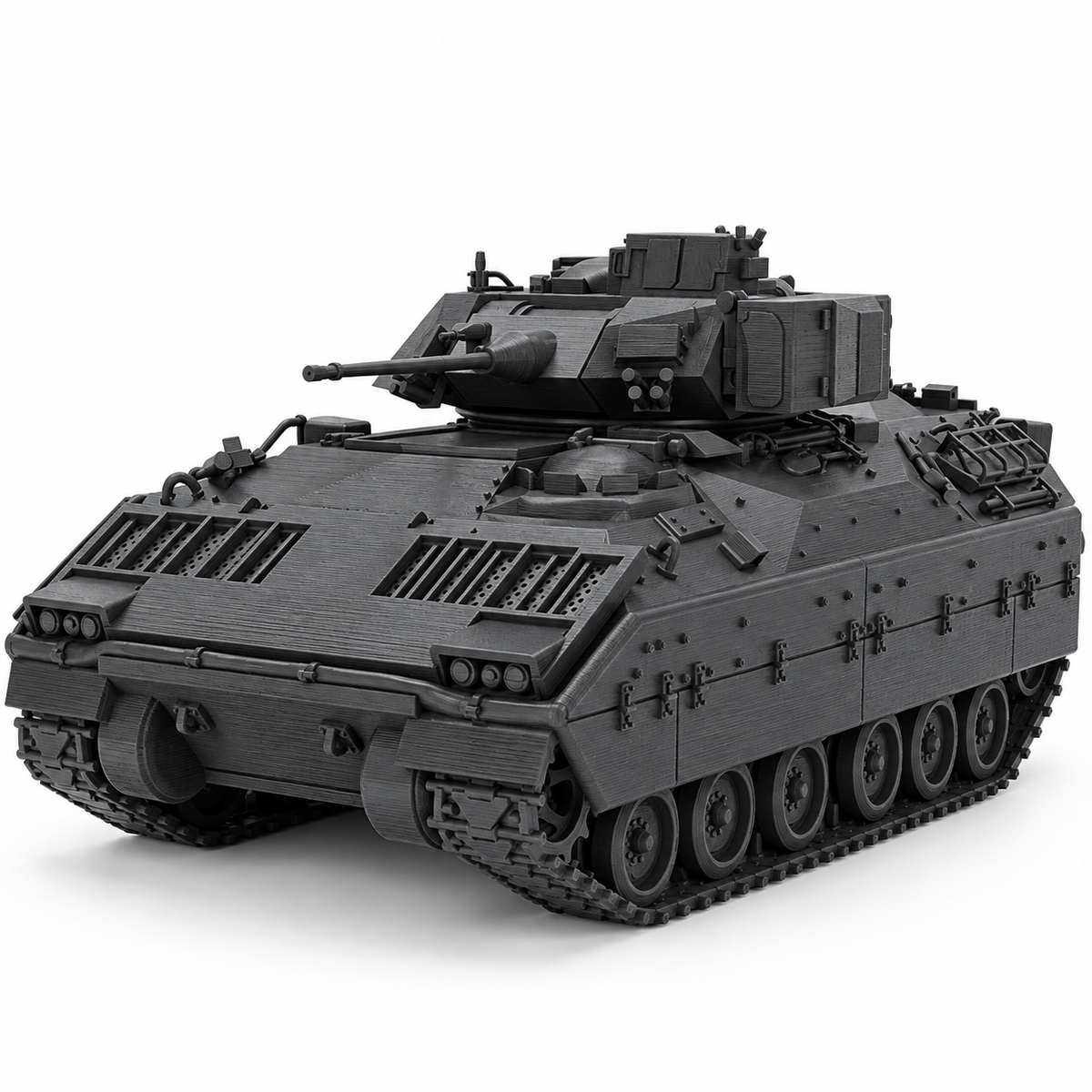SSMODEL 1/72 1/144 Multi Scale Bradley M3 CFV Tank Resin Model Kit TSS0715 — detail view 14