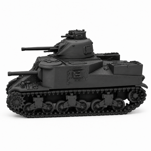 SSMODEL 1/72 1/144 Multi-Scale M3 Lee Medium Tank Resin MODEL KIT TSS0222