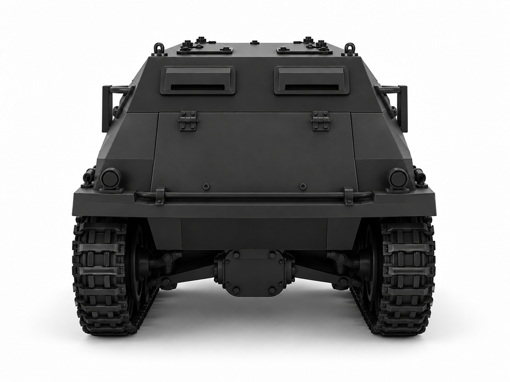 SSMODEL 1/72 1/144 Sd.Kfz.252 Leichte Gepanzerte Trailer Resin MODEL kit TSS1102