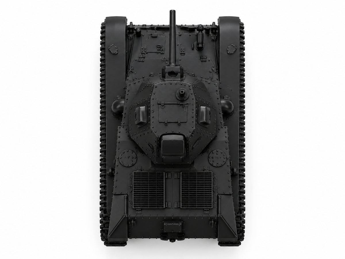 SSMODEL 1/72 1/144 Multi Scale Medium ACG-1 Renault AMC-35 tank MODEL TSS1312 — detail view 4