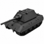 SSMODEL 1/72 1/144 Multi Scale E-100 Tank Resin MODEL kit TSS0346