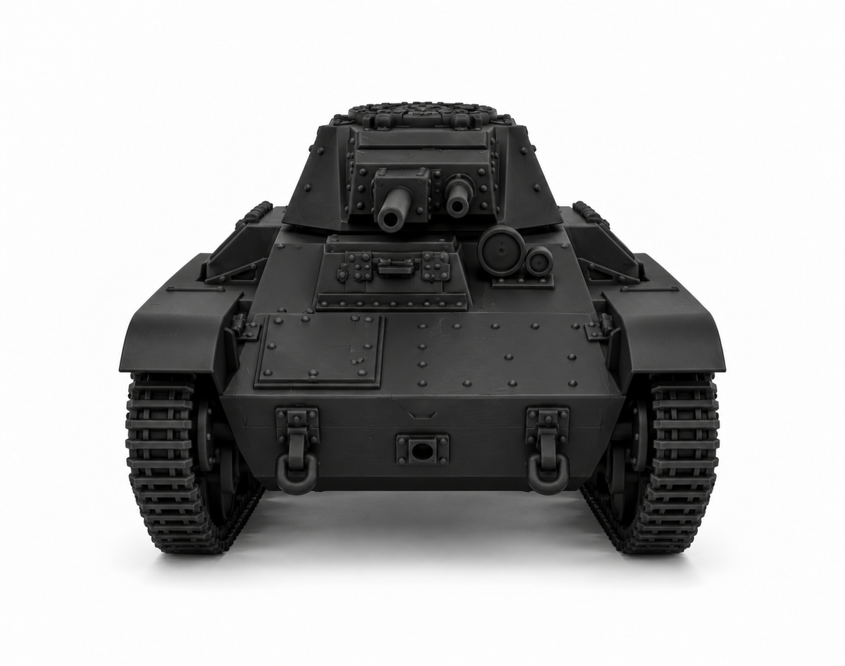SSMODEL 1/72 1/144 Multi ScaleT-60 Light Tank USSR WW2 Tank MODEL kit TSS1370 — detail view 5