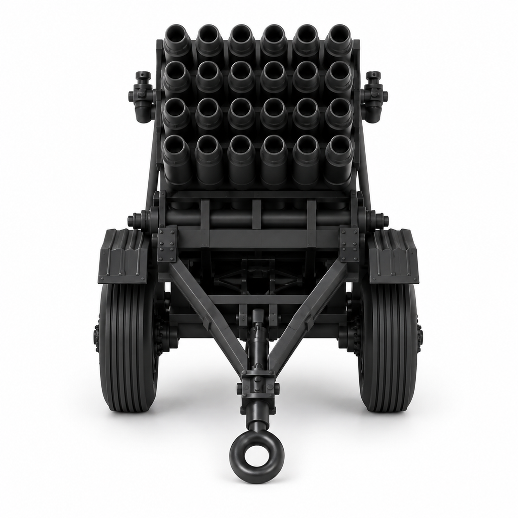 SSMODEL 1/72 1/144 Multi Scale Rocket launcher Land Mattress Resin MODEL TSS1503