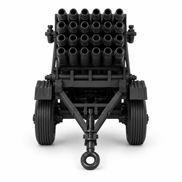 SSMODEL 1/72 1/144 Multi Scale Rocket launcher Land Mattress Resin MODEL TSS1503
