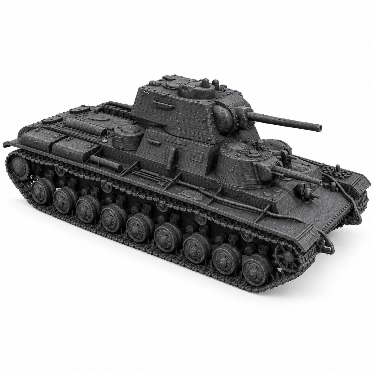 SSMODEL 1/72 1/144  KV-35 Soviet fictional superheavy tank MODEL kit TSS0490 — detail view 6