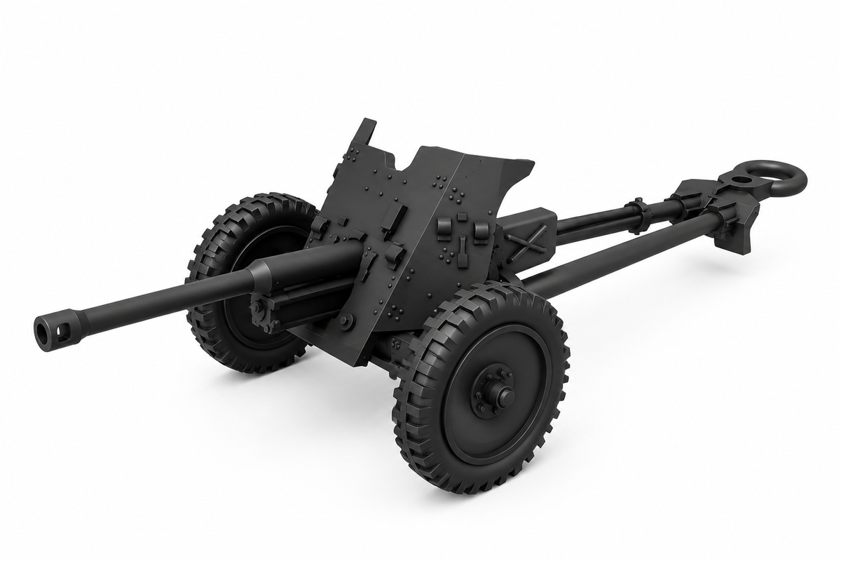 SSMODEL 1/72 1/144 Multi Scale PAK-36 37mm anti-tank Germany Resin MODEL TSS1458 — detail view 15