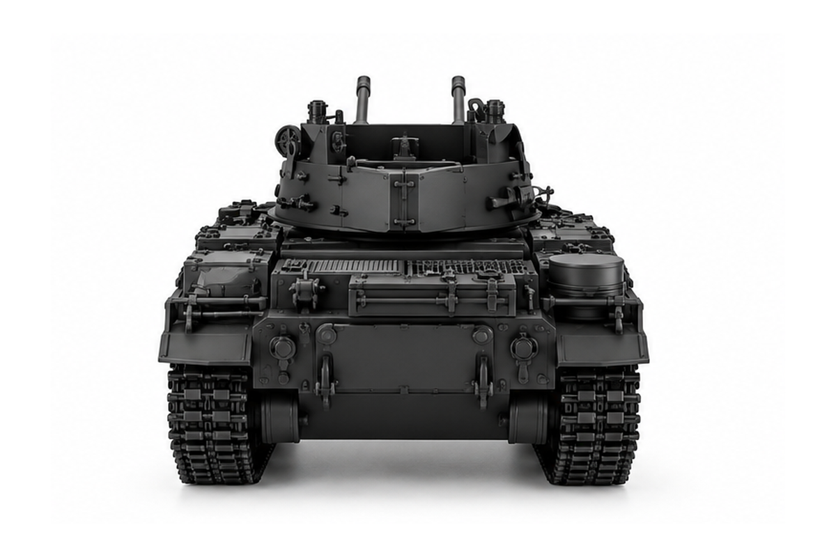 SSMODEL 1/72 1/144 Multi Scale Flakpanzer M42 Duster Germany Tank MODEL TSS1185 — detail view 4