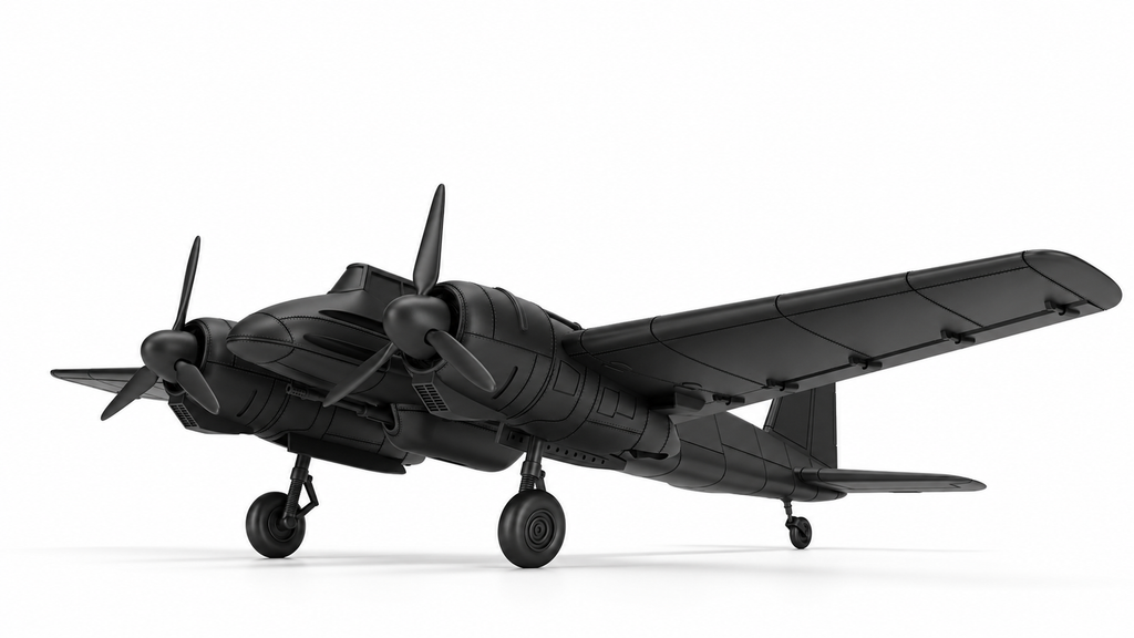 SSMODEL Multi Scale Henschel Hs 129 B-2 3 Pilots Germany WW2 MODEL kit RSS0003