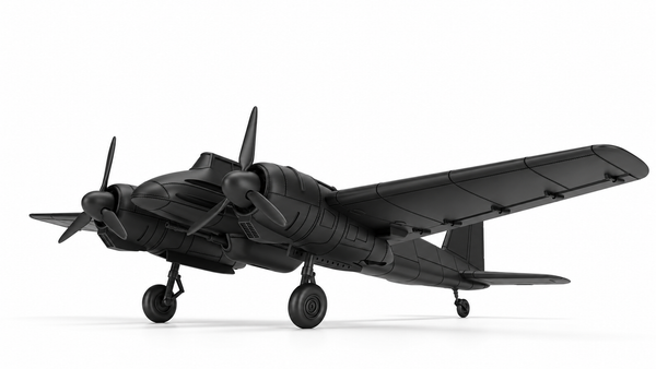 SSMODEL Multi Scale Henschel Hs 129 B-2 3 Pilots Germany WW2 MODEL kit RSS0003