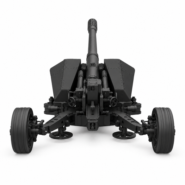 SSMODEL 1/72 1/144 Multi Scale 128mm anti-tank Pak 44 Resin MODEL KIT TSS1432