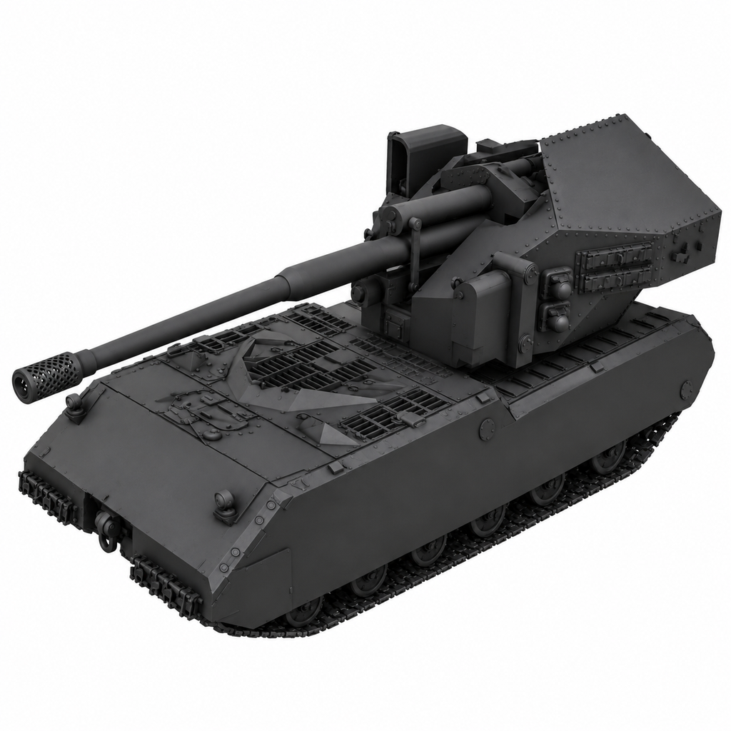 SSMODEL 1/72 1/144 Multi Scale Waffentrager auf Maus Tank MODEL kit TSS0347