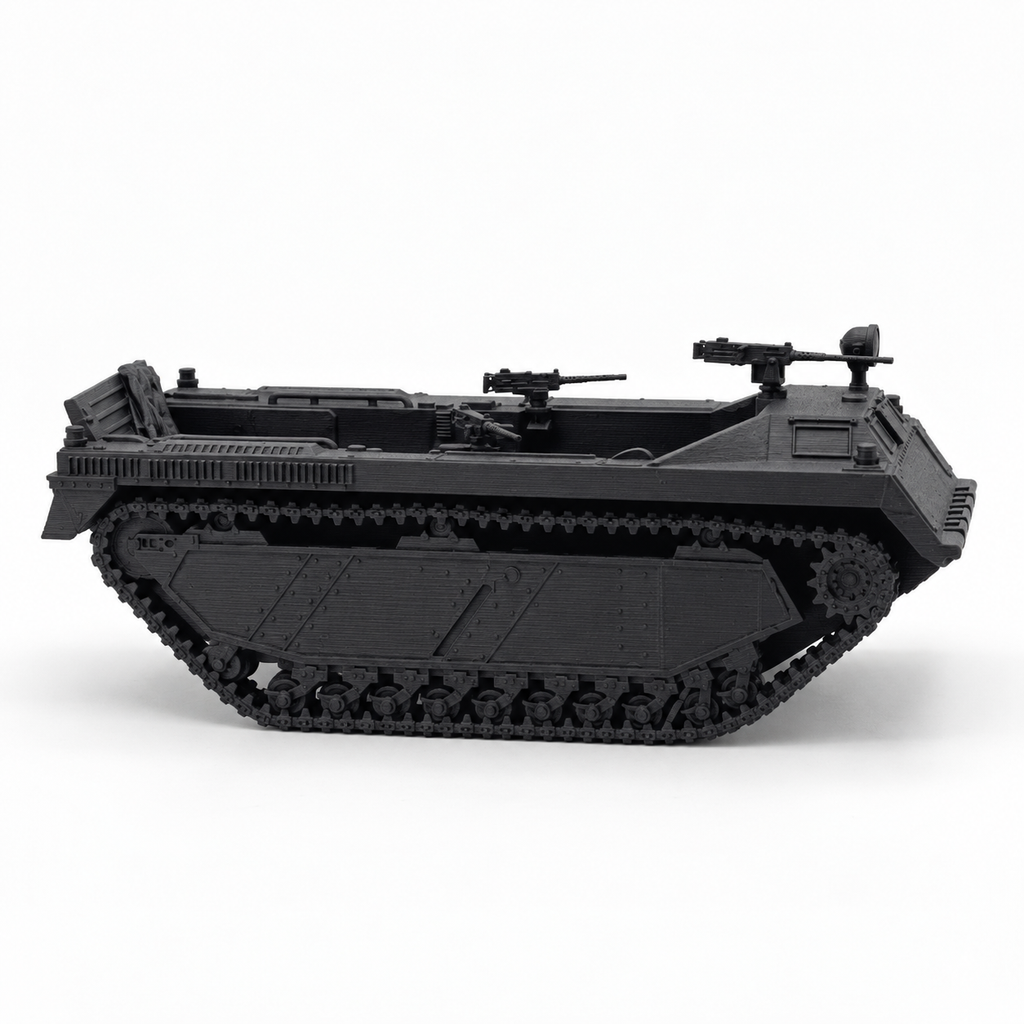 SSMODEL 1/72 1/144 LVT-3 Bushmaster WWII US Amphibious  Resin Model Kit TSS0869