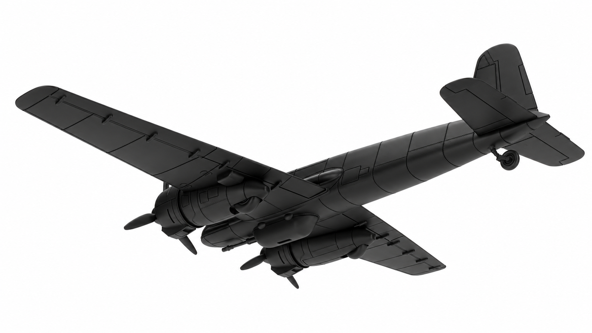 SSMODEL Multi Scale Henschel Hs 129 B-2 3 Pilots Germany WW2 MODEL kit RSS0003 — detail view 4