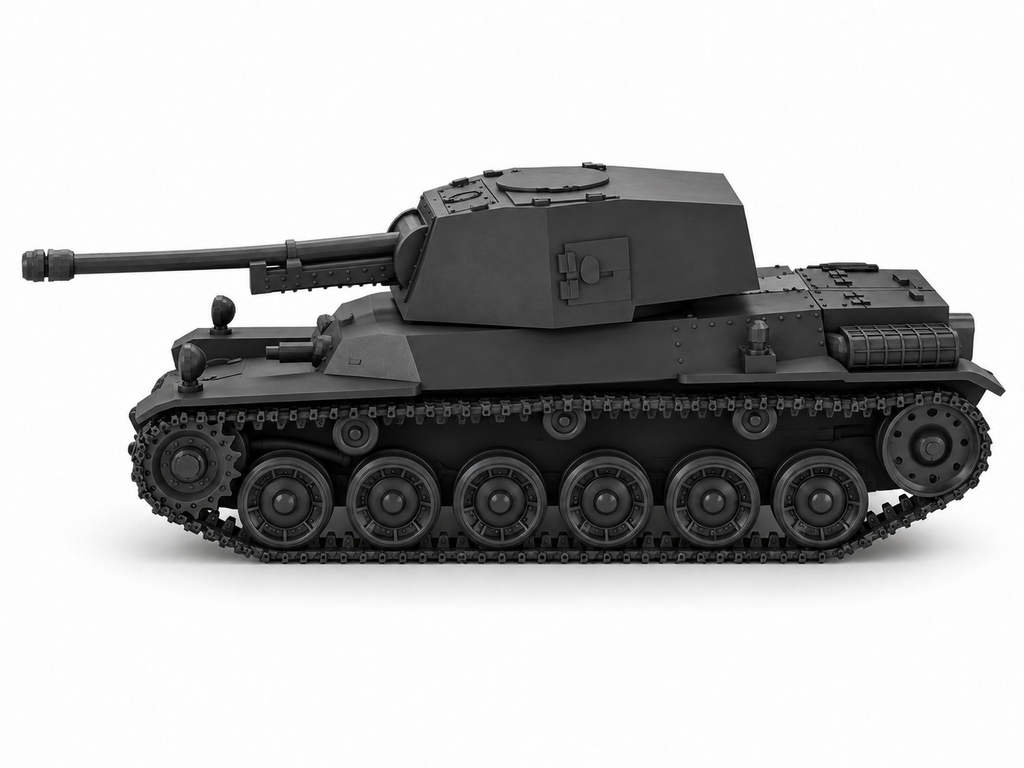 SSMODEL 1/72 1/144 Multi Scale Type 3 Chi-Nu Medium Tank Resin MODEL kit TSS1393