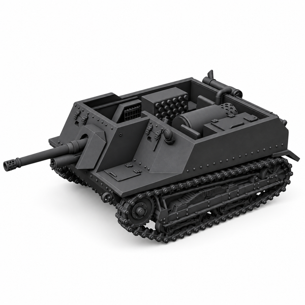 SSMODEL 1/72 1/144 Multi Scale TKS-D Tank Resin MODEL kit TSS0305