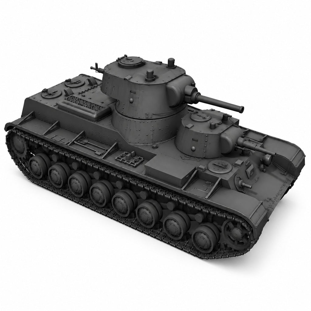 SSMODEL1/72 1/144 Multi Scale Soviet Union SMK tank Resin Model Kit TSS0557