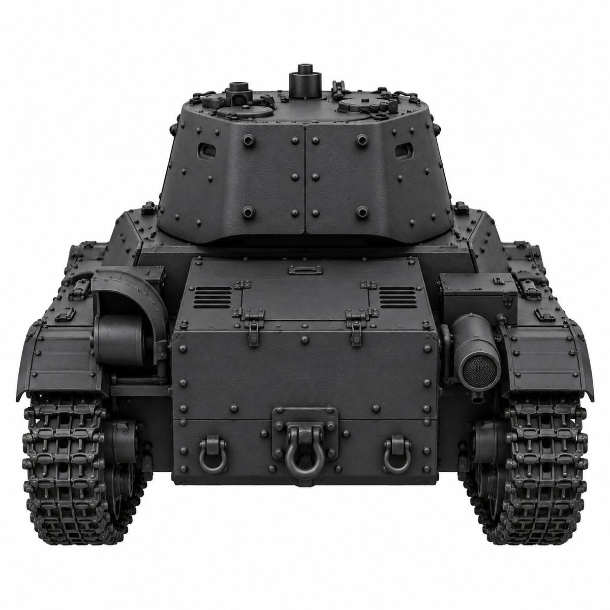 SSMODEL 1/72 1/144 Multi Scale KhT133E Soviet light tank Resin Model Kit TSS0064 — detail view 4