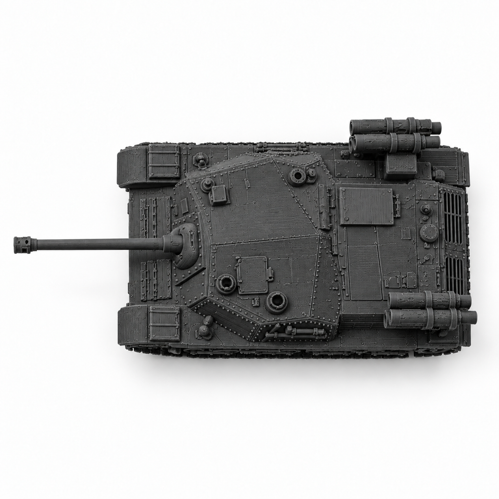 SSMODEL 1/72 1/144 Multi Scale 43M Zrinuy Sorozatveto Tank Resin Model TSS0745