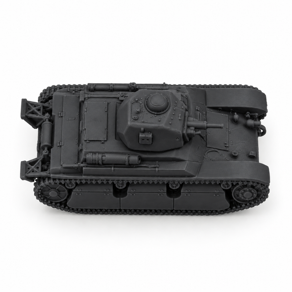 SSMODEL1/72 1/144 Multi-Scale R40 French Light Tank WWII Resin Model Kit TSS1293