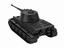 SSMODEL 1/72 1/144  Multi Scale Panzer VII Lowe VK7201 Tank MODEL kit TSS1329