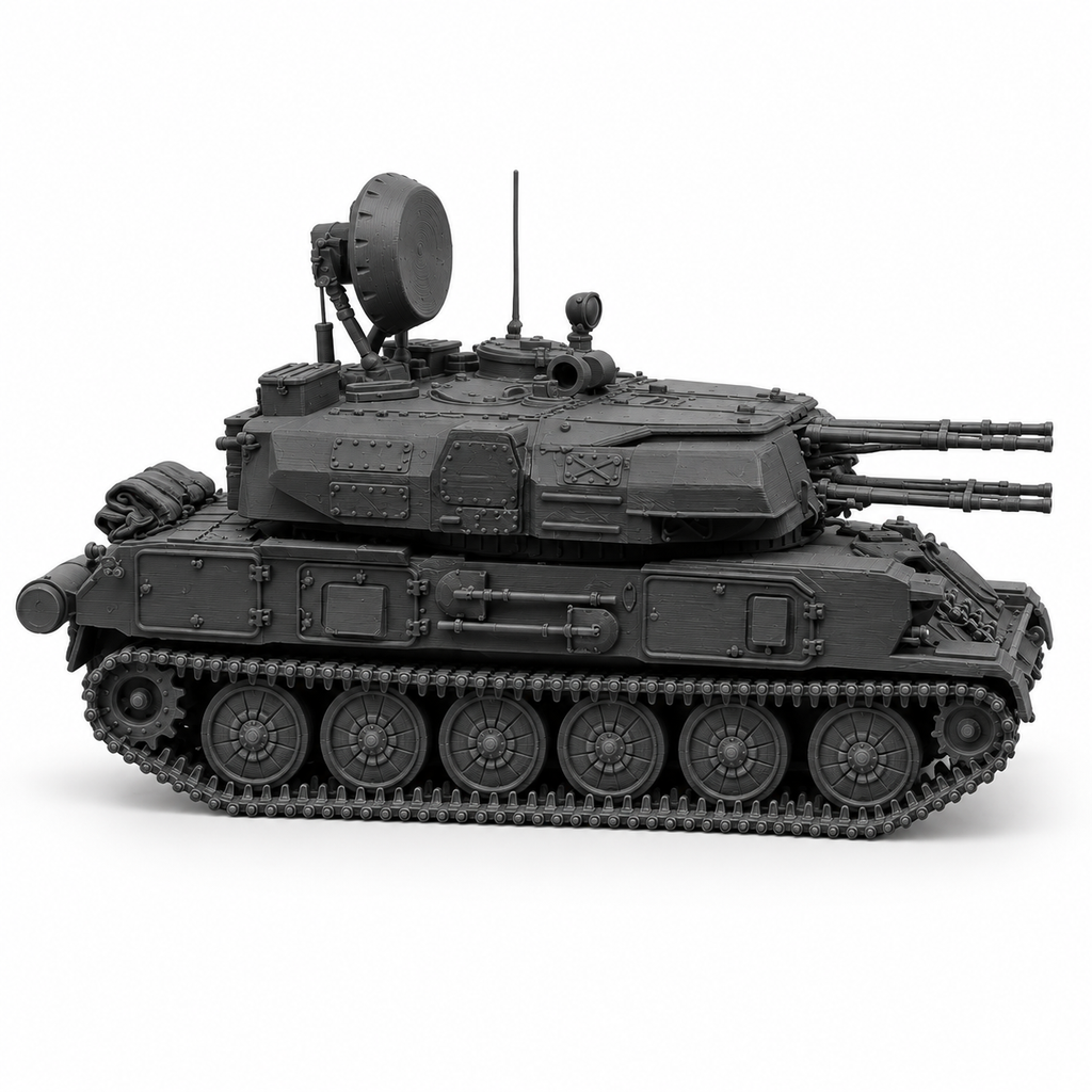 SSMODEL 1/72 1/144 ZSU23-4 Shilka radar option USSR Tank Resin Model Kit TSS0707