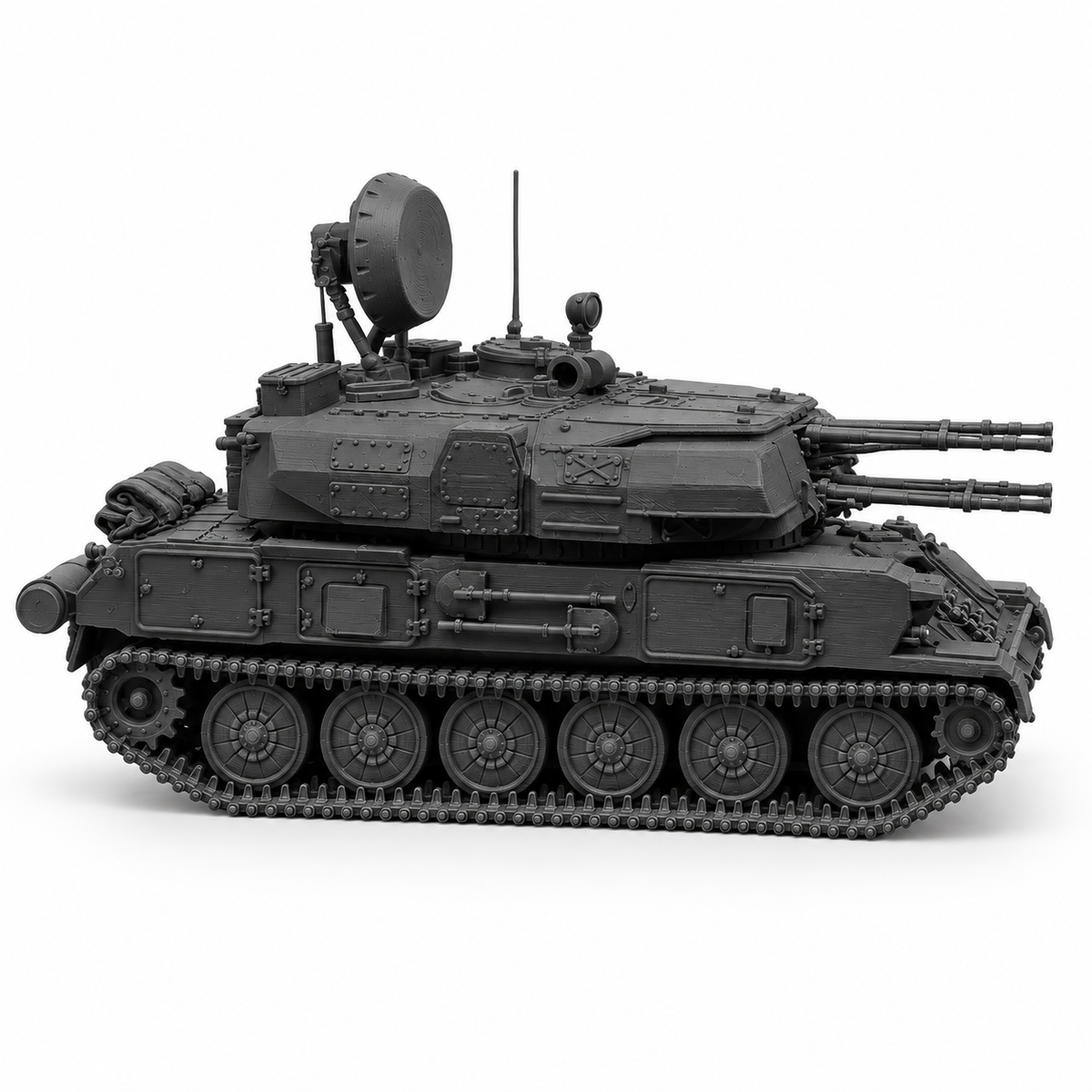 SSMODEL 1/72 1/144 ZSU23-4 Shilka radar option USSR Tank Resin Model Kit TSS0707 — detail view 3