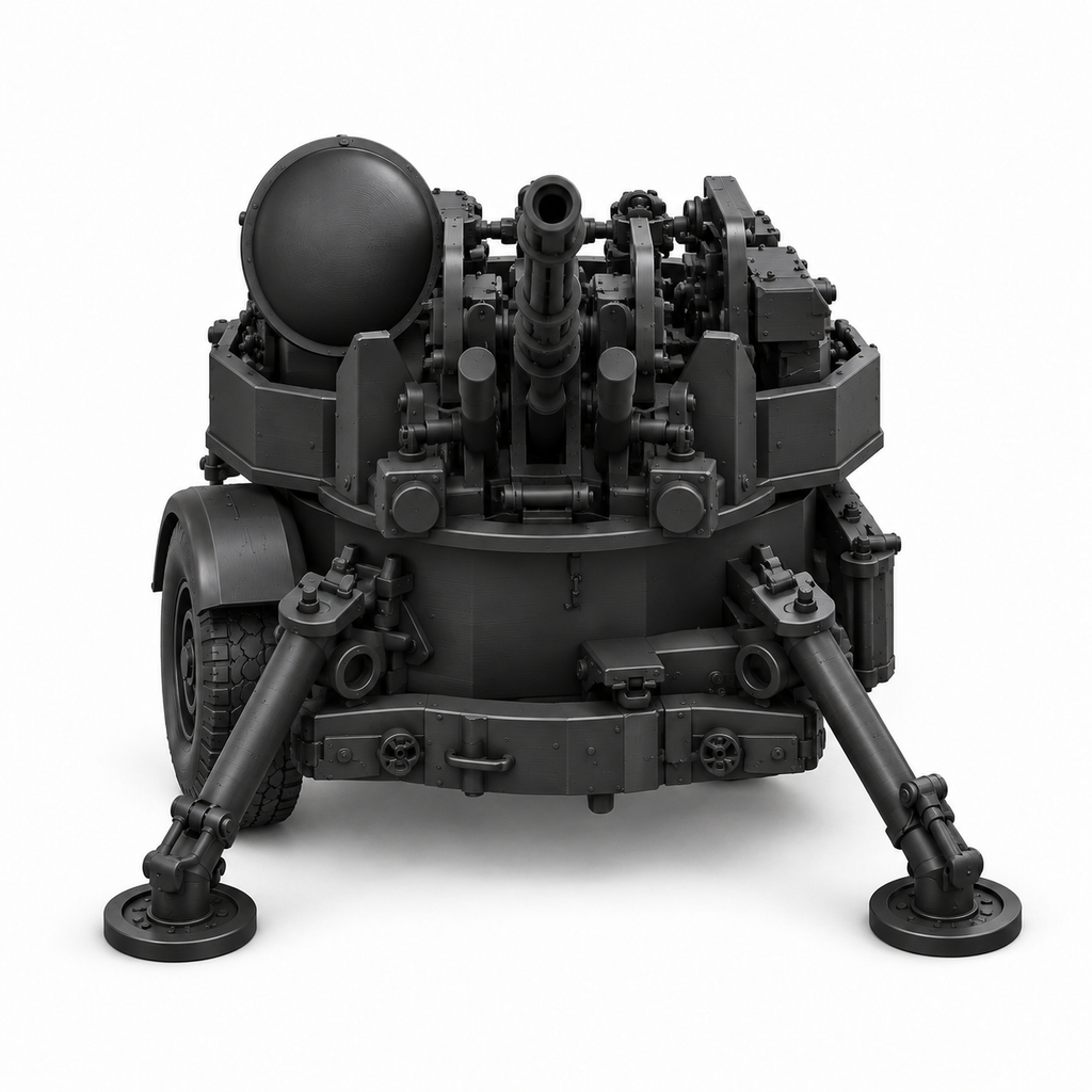 SSMODEL1/72 1/144 Multi-Scale M167 VADS Air Defense Tank Resin MODEL KIT TSS0231