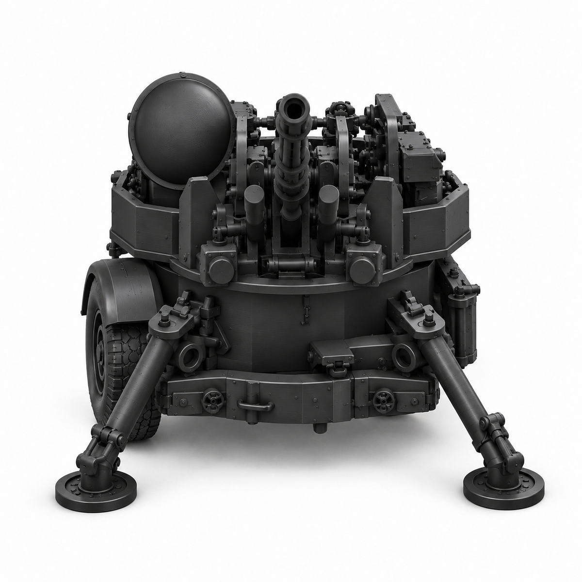 SSMODEL1/72 1/144 Multi-Scale M167 VADS Air Defense Tank Resin MODEL KIT TSS0231 — detail view 2
