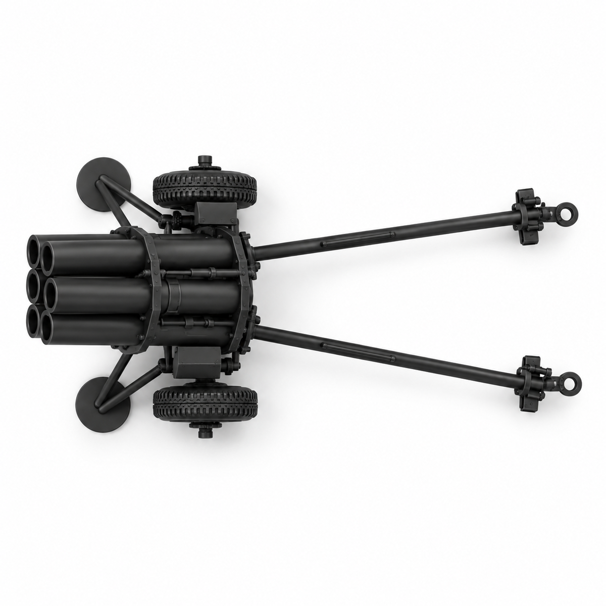 SSMODEL 1/72 1/144 Rocket launcher 15cm Nebelwerfer 41 Resin MODEL KIT TSS1519 — detail view 4