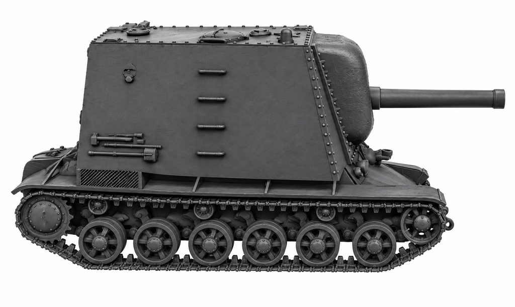 SSMODEL 1/72 1/144 Multi Scale U-19 Soviet experimental tank MODEL kit TSS0114