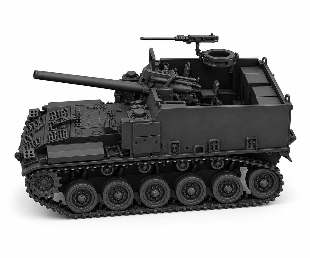 SSMODEL 1/72 1/144 Multi Scale M44 155mm SPH US Germany Tank MODEL kit TSS0668
