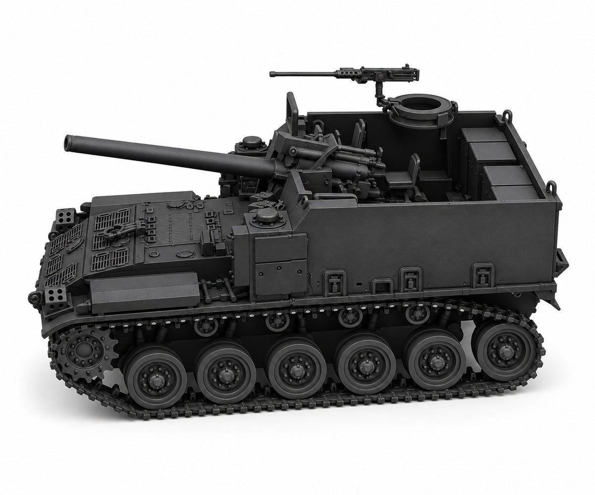 SSMODEL 1/72 1/144 Multi Scale M44 155mm SPH US Germany Tank MODEL kit TSS0668 — detail view 4
