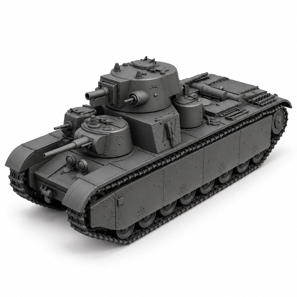 SSMODEL 1/72 1/144 Multi Scale  T-35 mod 1939 Resin MODEL kit TSS0558