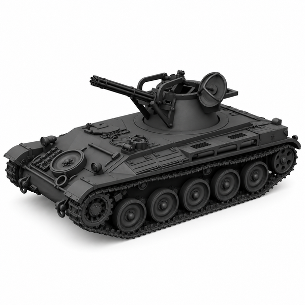 SSMODEL 1/72 1/144 Multi Scale AMX13 DCA French Anti-Aircraft Tank MODEL TSS0393
