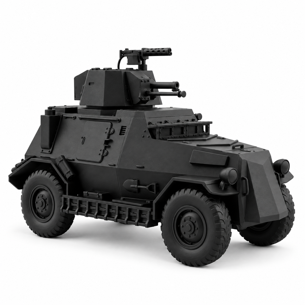 SSMODEL 1/72 1/144 WW2 Marmon-Herrington Mk.III Armored Car Resin Model TSS0892