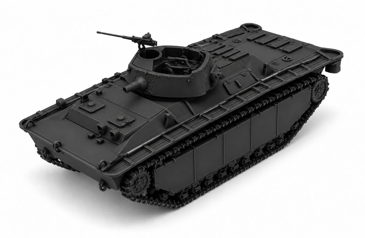 SSMODEL 1/72 1/144 Multi Scale LVT(A)-4 US Marines USTank MODEL kit TSS0665 — detail view 2