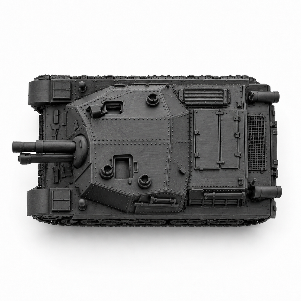 SSMODEL 1/72 1/144 Multi-Scale WWII Hungarian 43M Zrinuy II SPG Model TSS1205