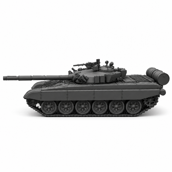 SSMODEL 1/72 1/144 Multi Scale T-72M1 Tank Resin  MODEL kit TSS0390