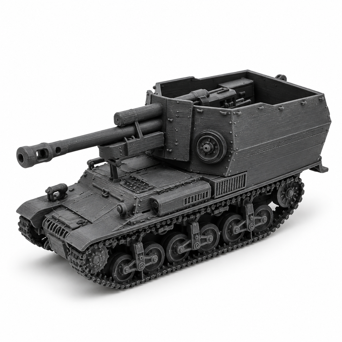 SSMODEL 1/72 1/144 10.5cm leFH18 Lorraine Schlepper Alkett Resin MODEL TSS0737 — detail view 18