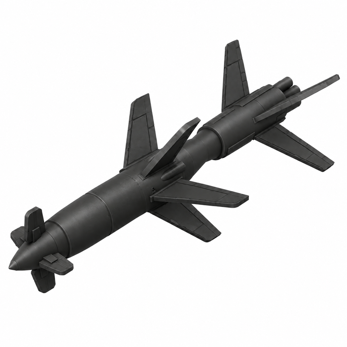 SSMODEL 1/72 1/144 Rheintochter R1 German AA-missile Resin MODEL KIT TSS0443 — detail view 4