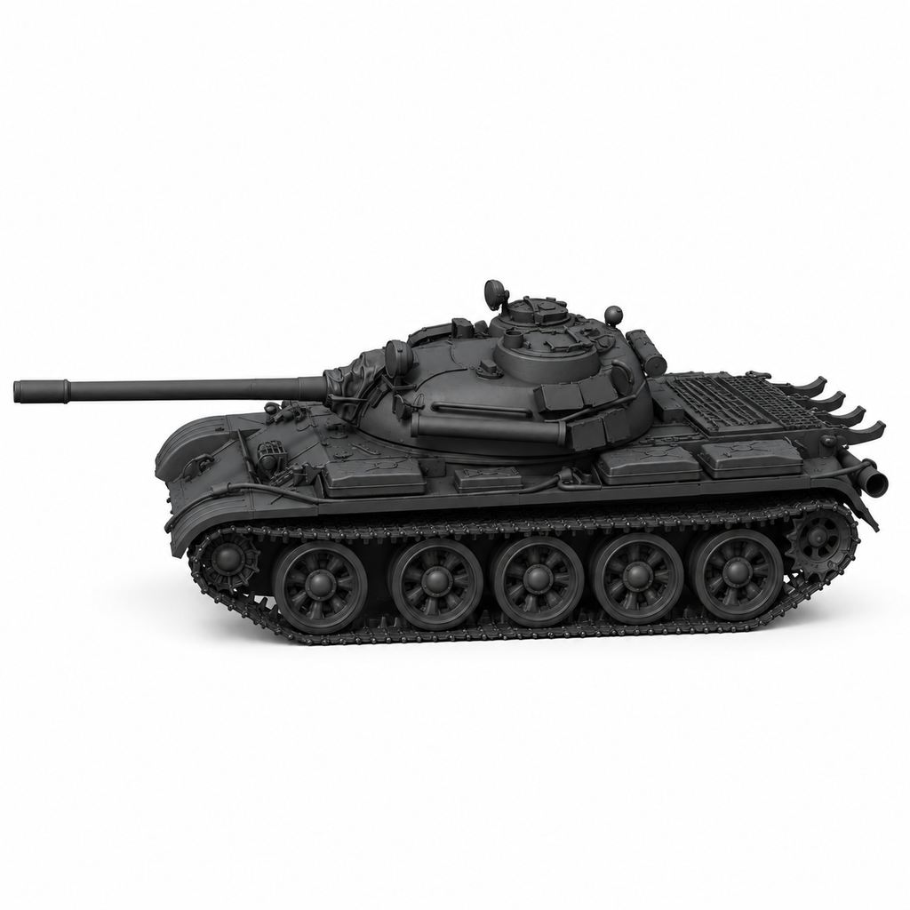 SSMODEL 1/72 1/144 T-55A (ZTS) East Germany and Czhechoslovak tank MODEL TSS0377